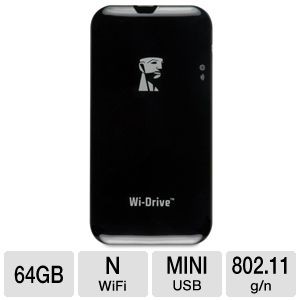 Kingston 64GB Wireless Portable Storage Sale