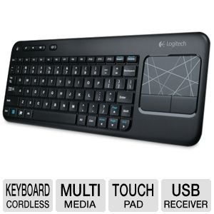 Logitech Wireless Keyboard with Touchpad Sale