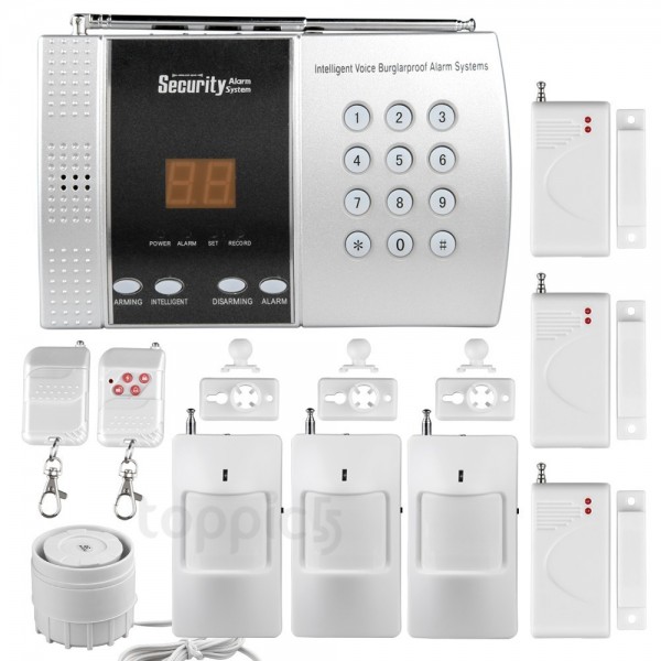 DIY Home Alarm Burglar Security System Sale 55.99 BuyVia