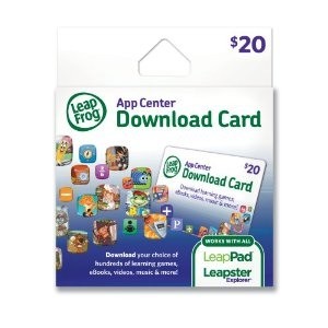 LeapFrog Digital Download Card Sale