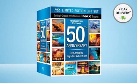 picture of IMAX 50th Anniversary 10-disc Bluray 75% Off