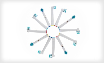picture of 12-Pack of Replacement Toothbrush Head Sale