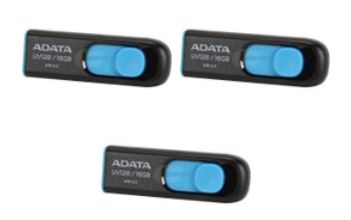 3 x ADATA 16GB USB 2.0 Flash Drive Sale