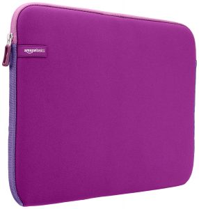AmazonBasics 15.6-Inch Purple Laptop Sleeve Sale