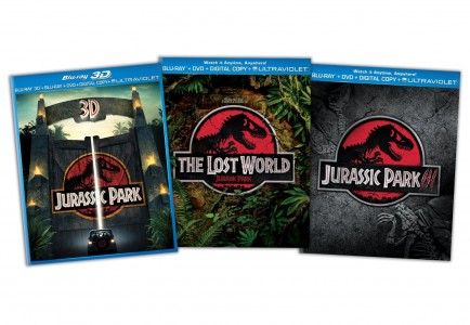 Jurassic Park Blu-ray Trilogy 1-Day Sale
