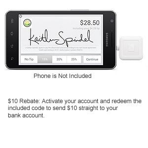Free Square Mobile Credit Card Reader