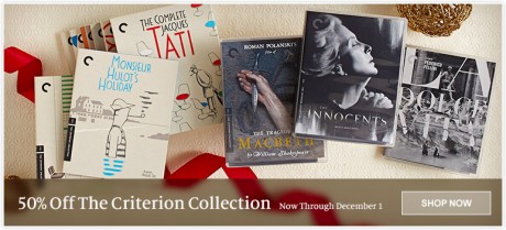 50% Off The Criterion Collection: Great Films, Classic Editions