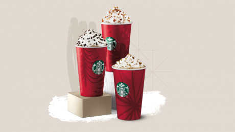 picture of Starbucks Buy 1 Get 1 Free Holiday Drinks
