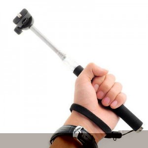 Extendable Handheld Pole holder +Tripod Adapter For GoPro Sale