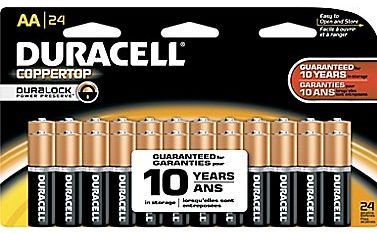 picture of Duracell Battery AA or AAA 24-pk Sale