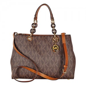 Michael Kors Cynthia Medium PVC Satchel Sale