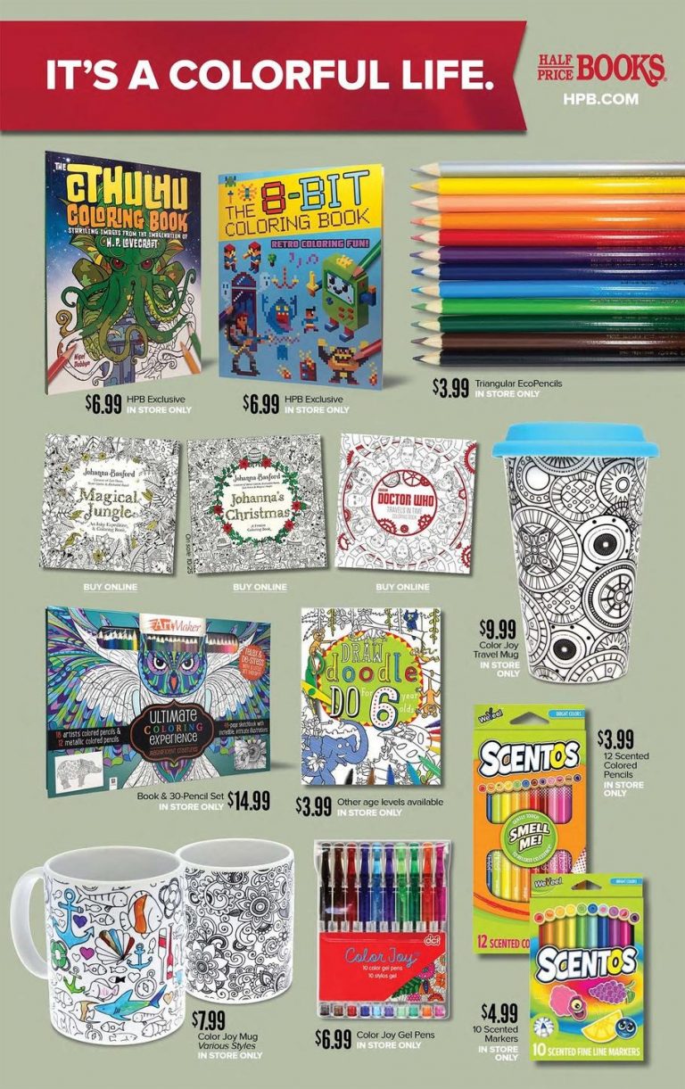 Half Priced Books Black Friday 2016 Ad Scans BuyVia