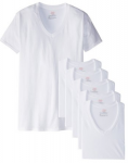 Hanes Men's FreshIQ V-Neck T-Shirts (Pack of 6) Sale
