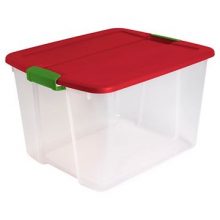 Sterilite Clear Storage Tote 66-qt Sale $20.00 - BuyVia