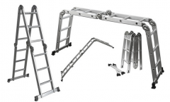 12' Lightweight Multi-Purpose Aluminum Folding Ladder Sale