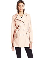 Jessica Simpson Double-Breasted Raincoat Sale