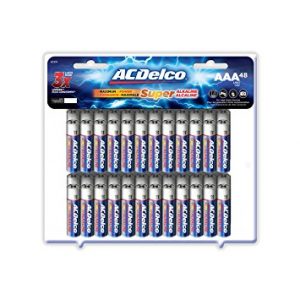 ACDelco Super Alkaline AAA Batteries, 48-Count