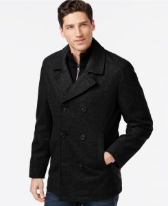 INC Concepts Double-Breasted Peacoat Sale