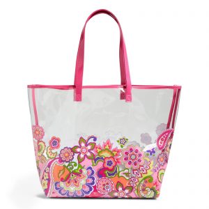 Vera Bradley Clearly Colorful Tote Bag Sale