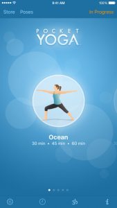 Free Pocket Yoga iOS App