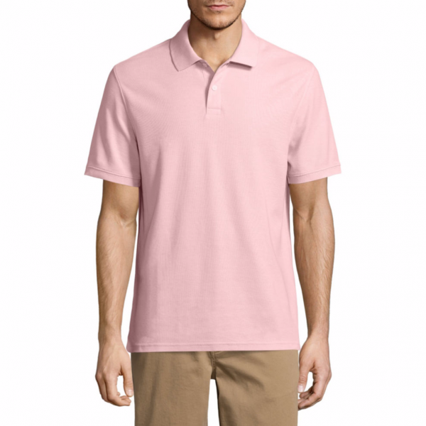St. Johnâs Bay Short Sleeve Polo Shirt Sale $10.39