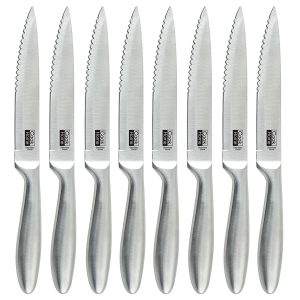 Cook N Home 8-pc Stainless Steel Steak Knife Set Sale