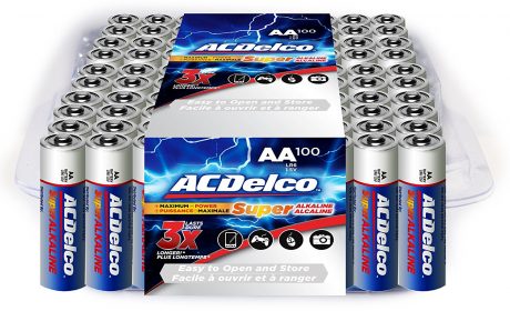 picture of ACDelco Super Alkaline AA Batteries, 100pk
