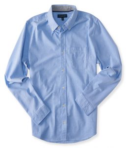 Aeropostale Mens Stretch Oxford Shirt Sale