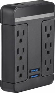 Rocketfish 6-Outlet/2-USB Wall Tap Surge Protector