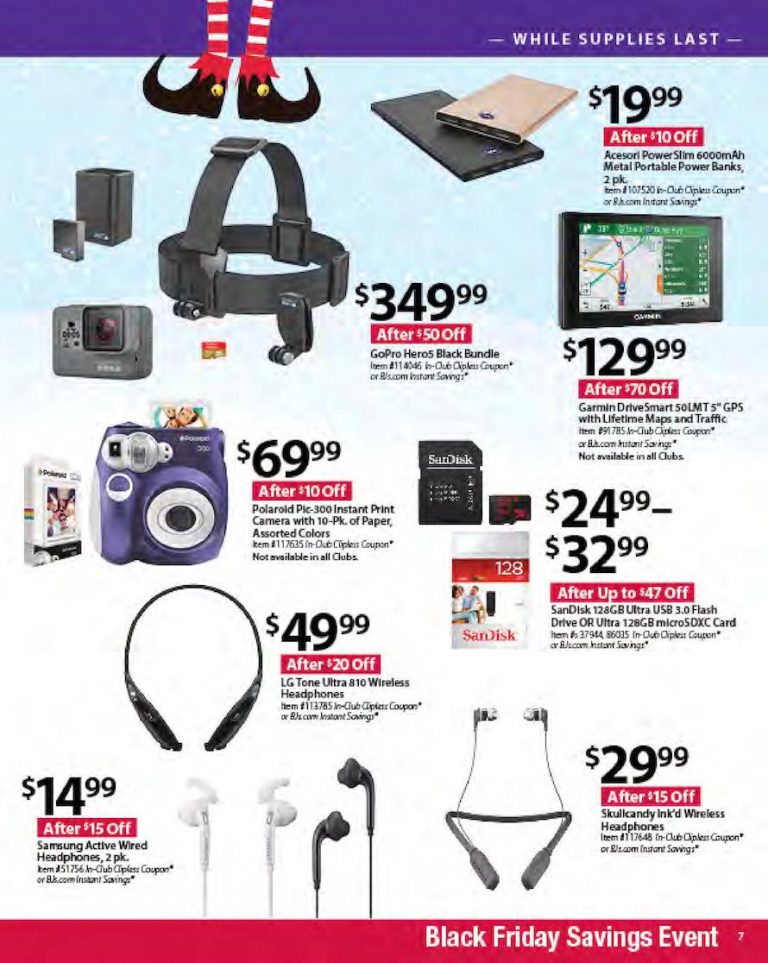Black Friday 2017 BJ’s Wholesale Club Ad Scan BuyVia