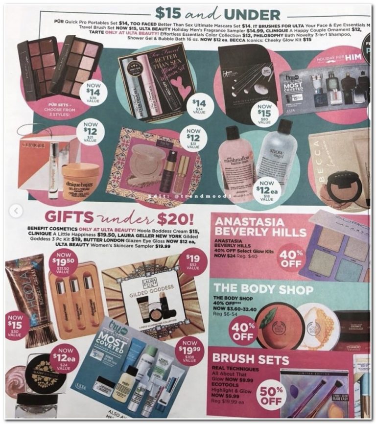Black Friday 2017 Ulta Beauty Ad Scan BuyVia