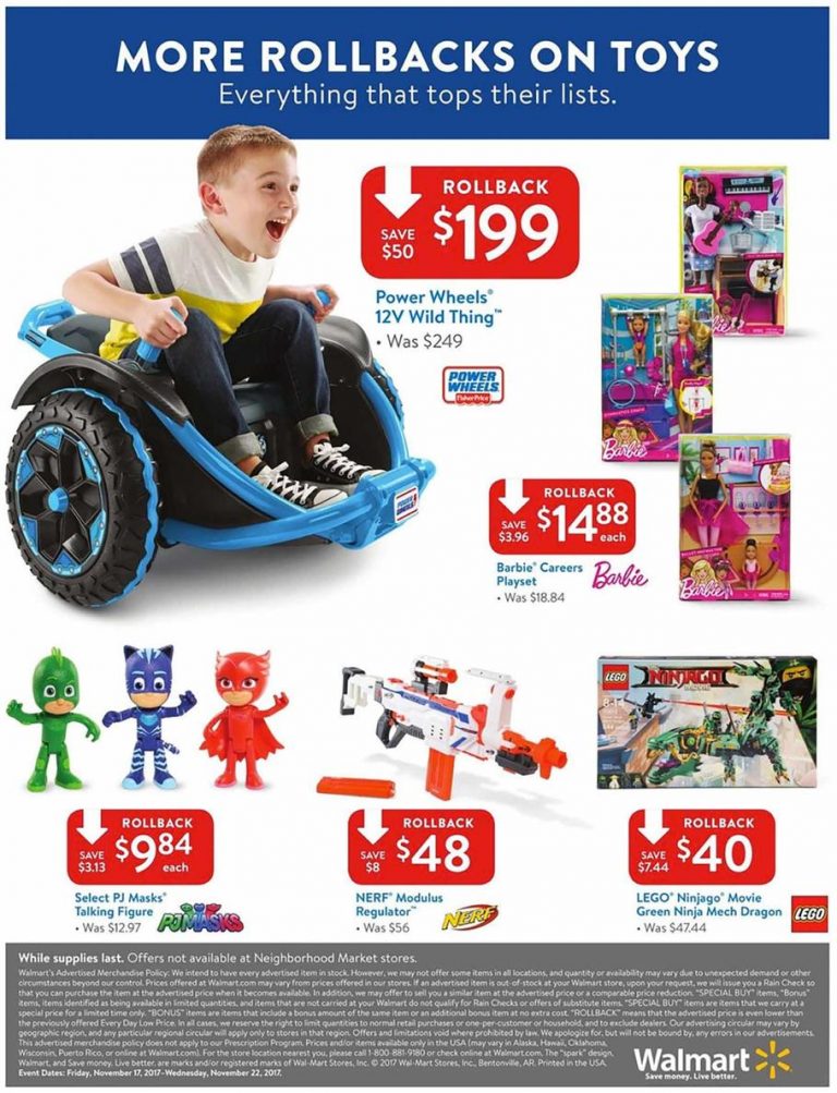 Black Friday 2017 Walmart PreBlack Friday Ad Scan BuyVia