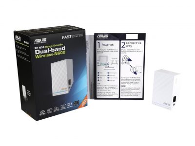 ASUS RP-N54 Dual-Band (2.4 GHz, 5 GHz) Wireless N600 Repeater / Access Point