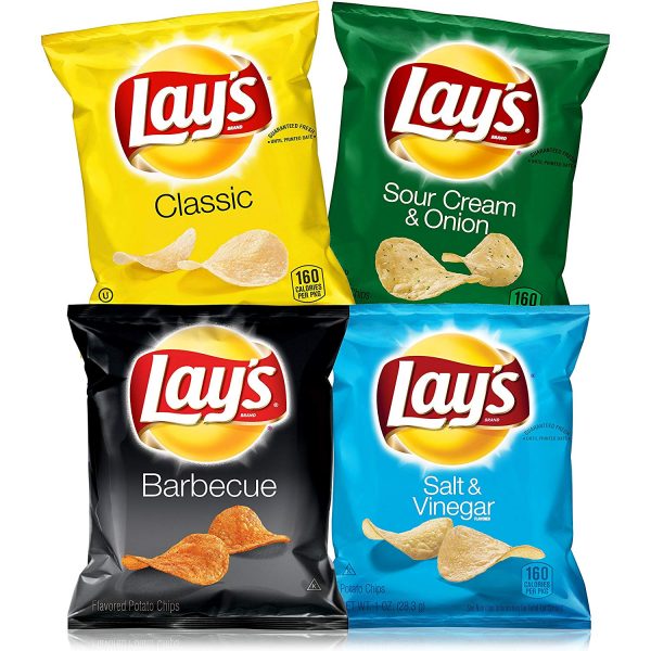 Lay’s Potato Chips Variety Pack, 1 oz Bags, 40 Count Sale 8.81