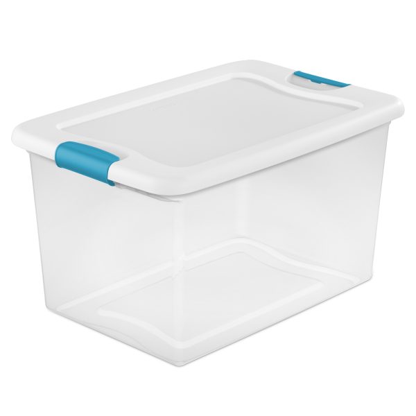 Sterilite 64 Gal Latching Storage Tote 6pk Sale 35.84 BuyVia