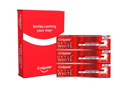 Colgate Optic White Whitening Toothpaste 3-pk Sale