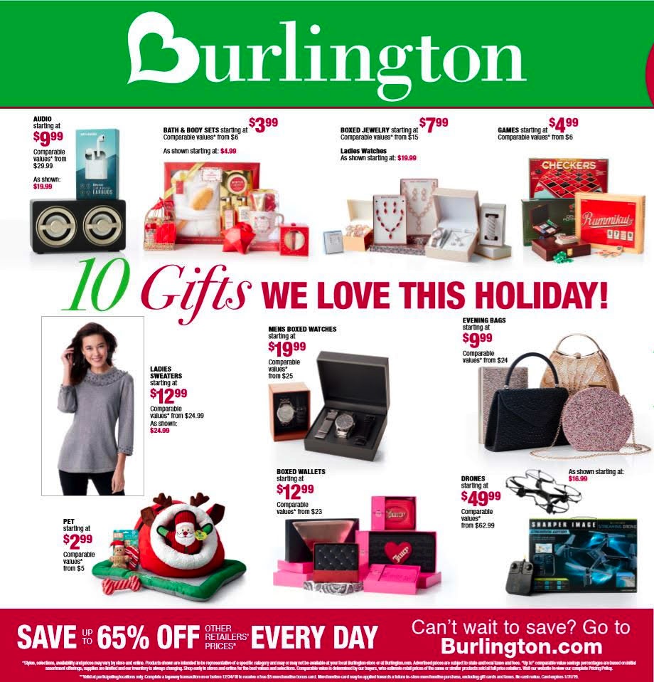 Black Friday 2018 Burlington Ad Scan BuyVia