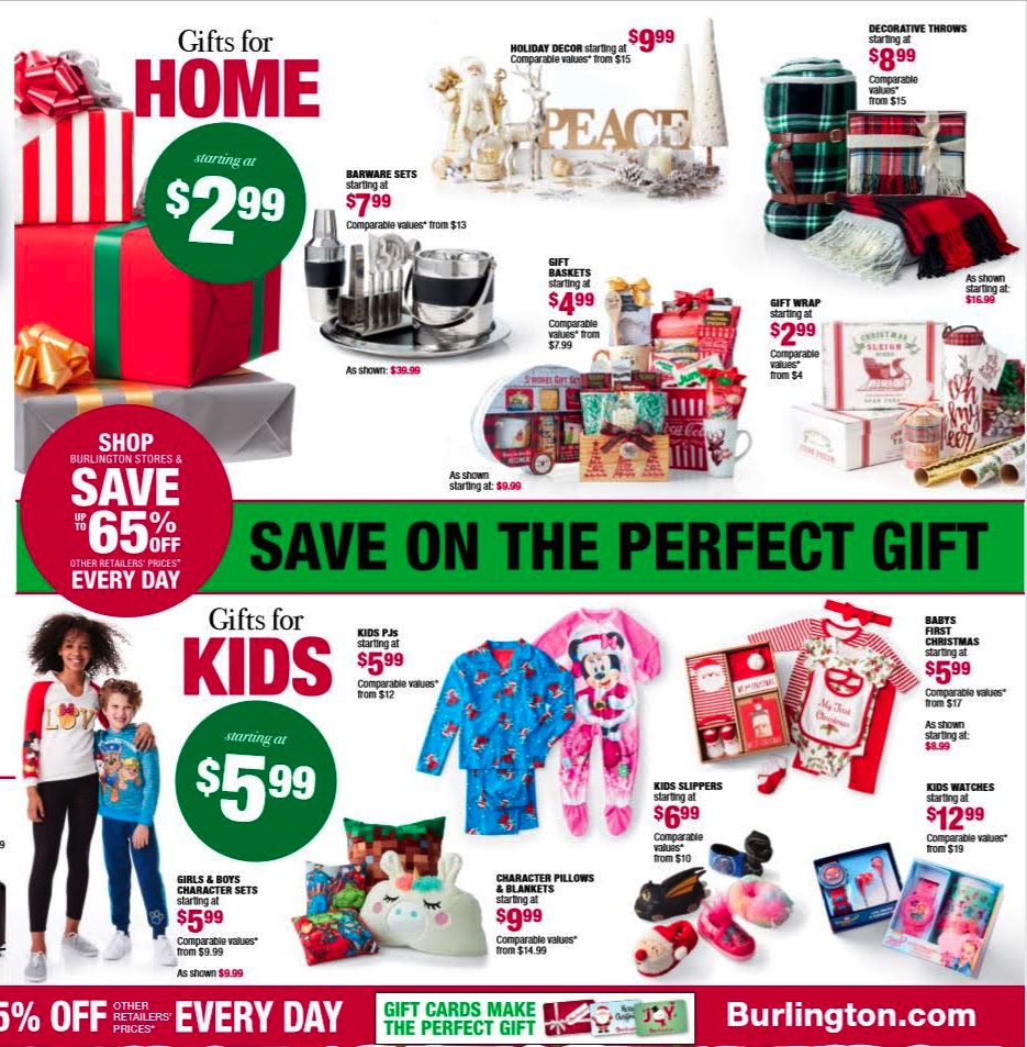 Black Friday 2018 Burlington Ad Scan BuyVia