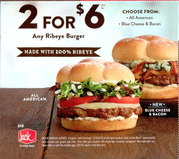 Jack In The Box Coupons And Discounts