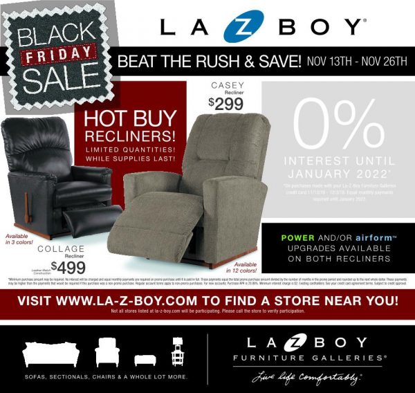 Black Friday 2018 Lazboy Ad Scan BuyVia