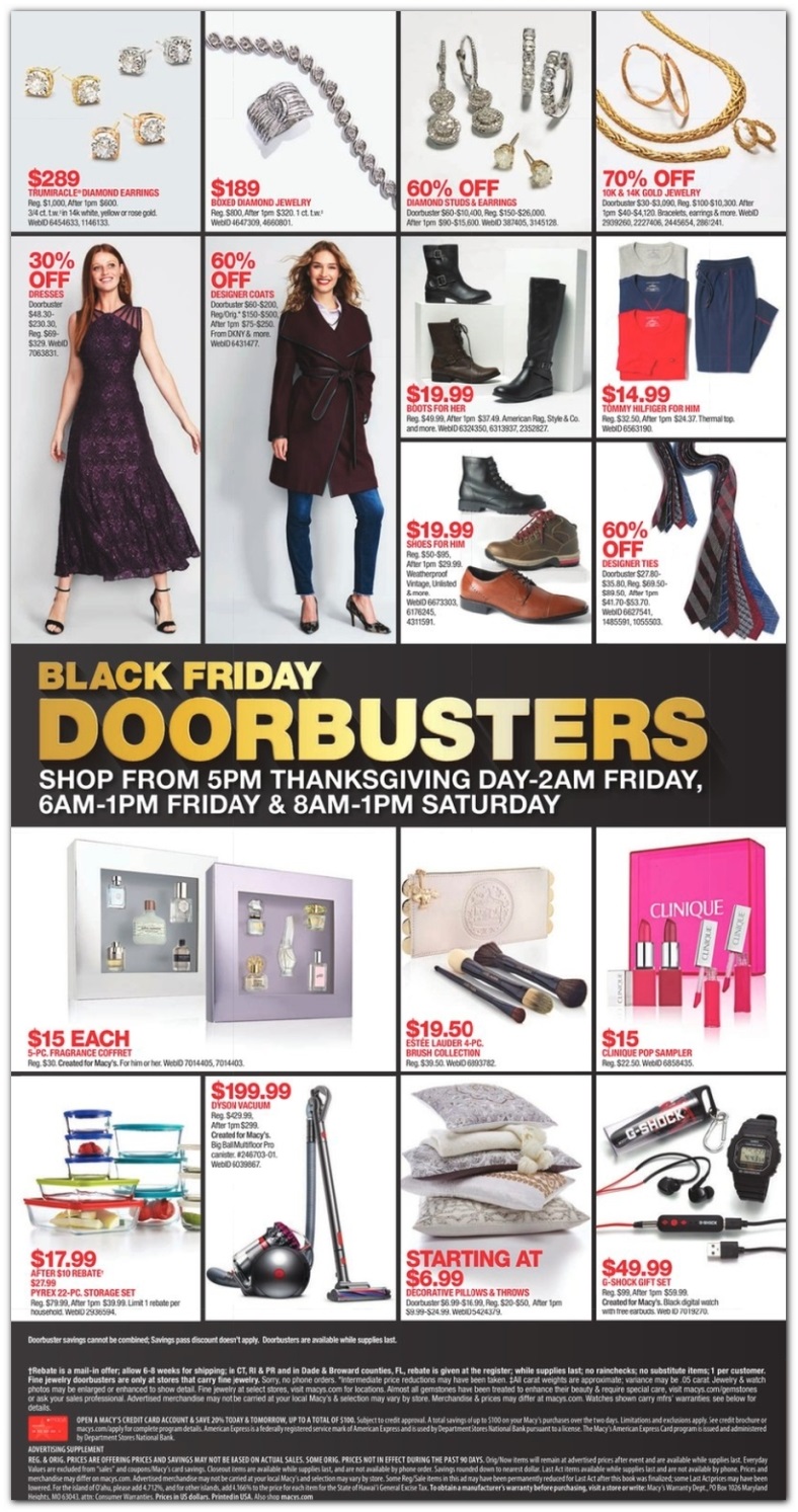 Macy's Black Friday Deals 2018 Ad
