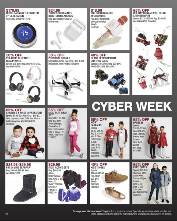 cyber monday 2018 finish line