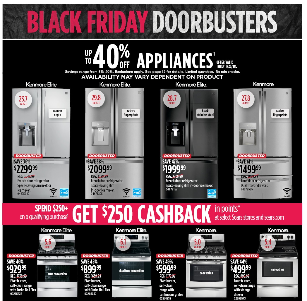 Black Friday 2018 Sears Ad Scan BuyVia