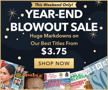 Discount Mags End of Year Blowout Sale