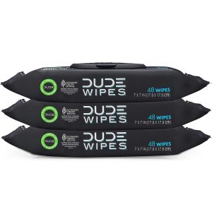 Dude Wipes Flushable Wet Wipes Dispenser (3 Packs 48 Wipes) Sale