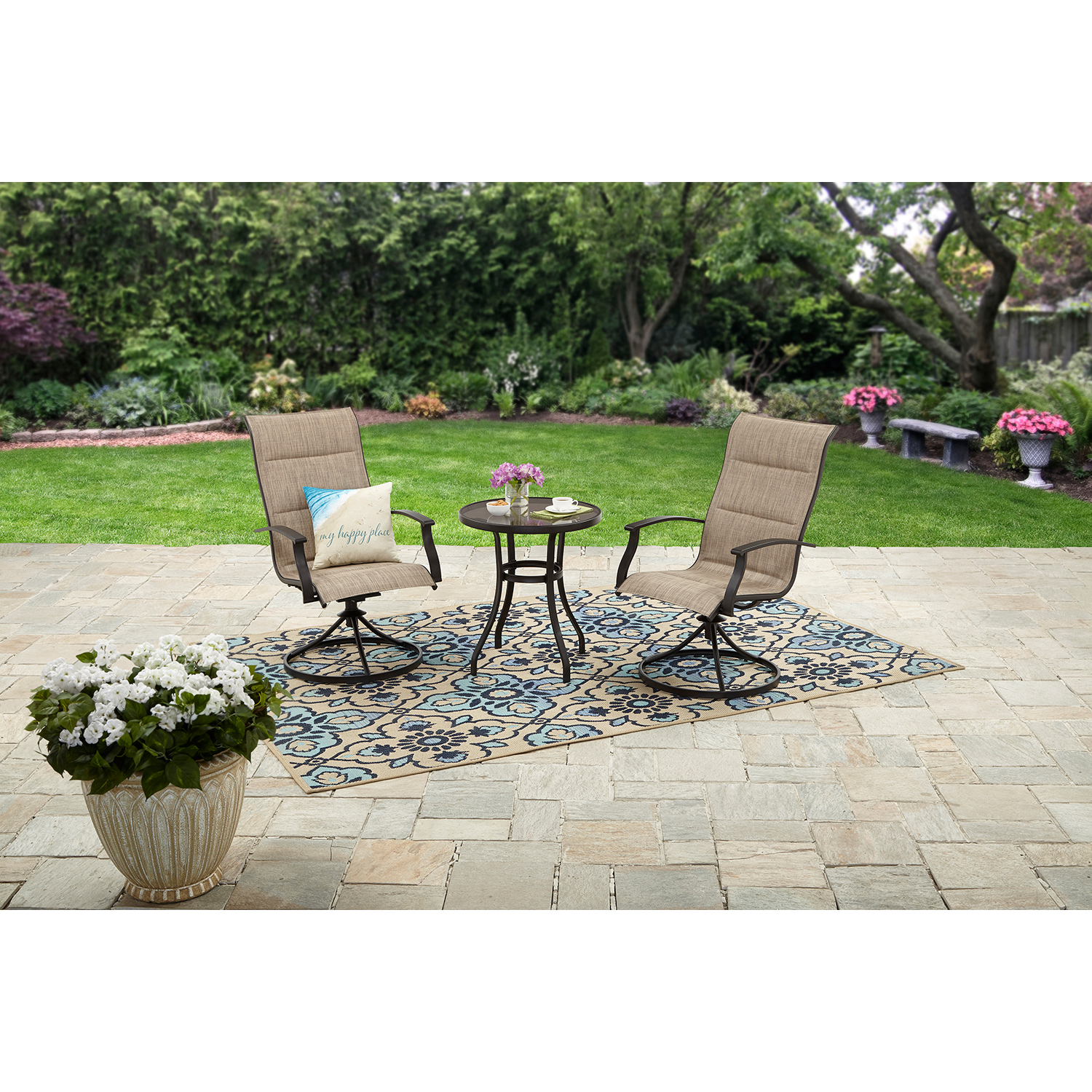 Better Homes and Gardens Knolls 3Piece Outdoor Bistro Set Sale 150.00
