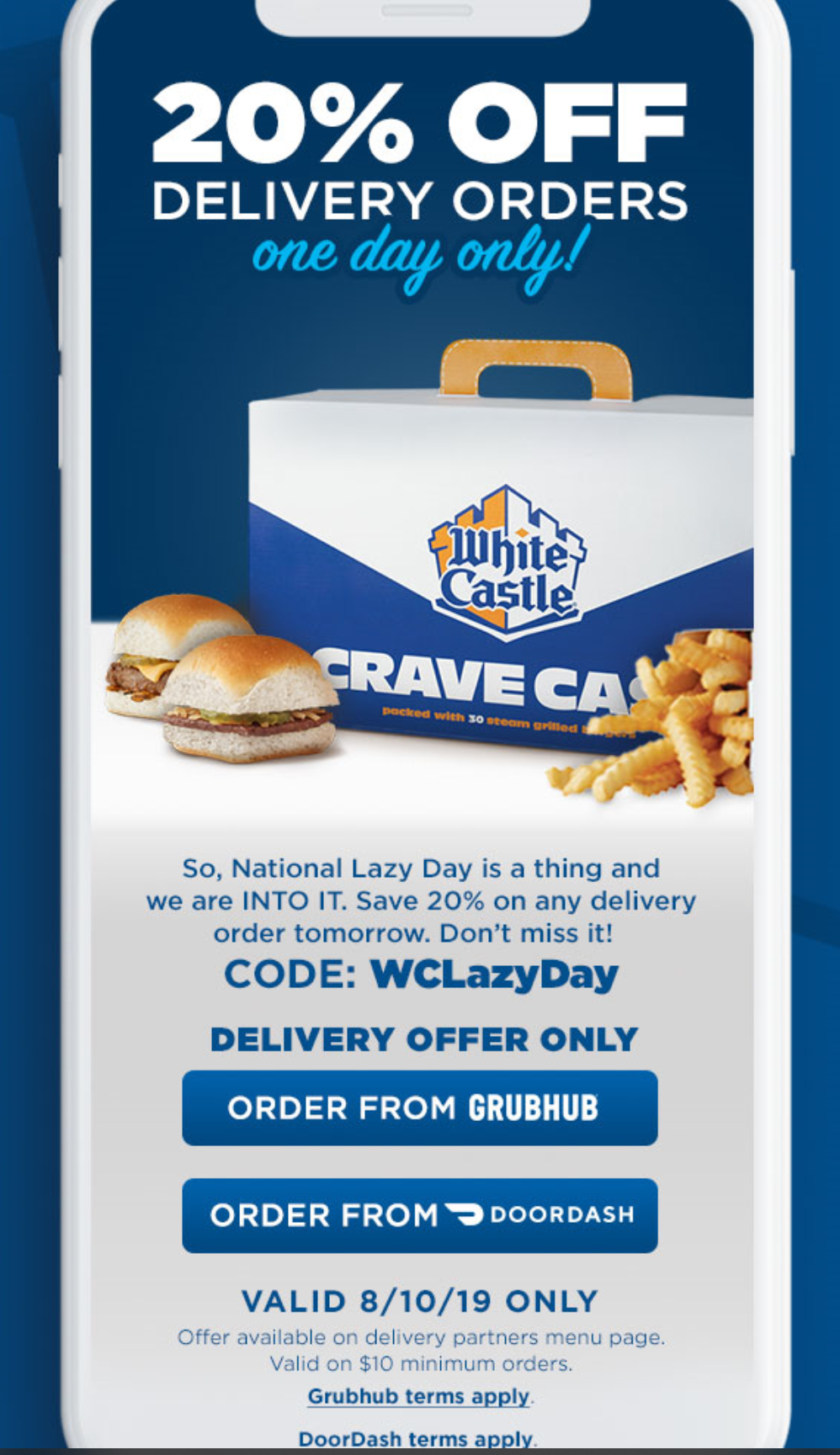 White Castle Coupons And Discounts