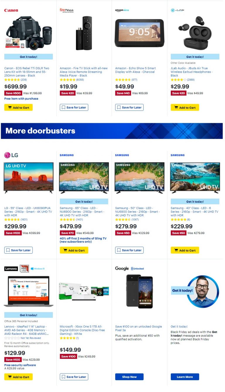Best Buy Black Friday 2019 Ad Scans BuyVia