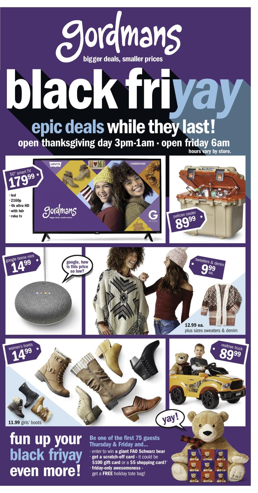 Gordmans Black Friday 2019 Ad Scans BuyVia