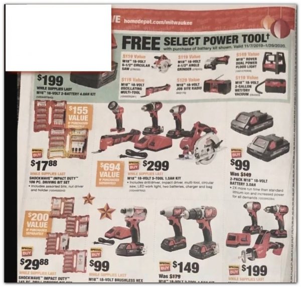 Home Depot Black Friday 2019 Ad Scans BuyVia
